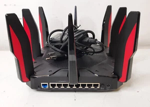 TP-Link Archer AX11000 Tri-Band WiFi 6 Gaming Router Power Cord Included - Picture 1 of 3