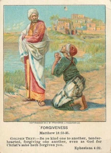 Christian Picture Lessons 1912 Perdón - Imagen 1 de 2