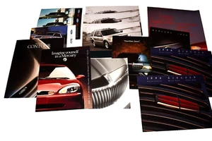 Lote 13 folletos de venta de autos y camionetas Ford Lincoln Mercury - Imagen 1 de 1