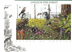 FDC 3611 Longleaf Pine Forest First Day Of Issue 2002 On ArtCraft Cover - Picture 1 of 3