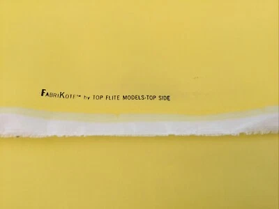 Top Flite Monokote Fabrikote Yellow - Image 1 of 3