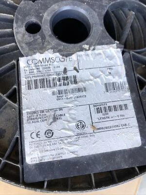 COMMSCOPE 9900963 CM 18AWG Wire Cable CATV  (ETL) 1000 FEET  NEW - Image 1 of 4