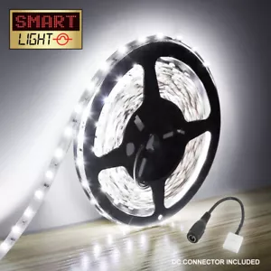 Tira de Luz LED 12V Blanca 10M 600 Cinta Adhesiva 2835 Armario Cocina Iluminación IP20 - Imagen 1 de 18