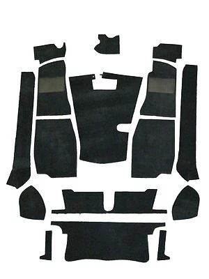 MG MGB Roadster '68-'80 4 Synchro Carpet Set - Black High Quality* - Image 1 of 2