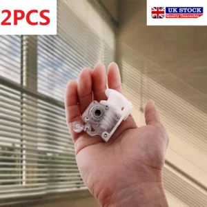 2x Wood Venetian Blind Spares Parts Tilt Tilter Mechanism 48mm x 38mm Hex 6mm UK - Picture 1 of 5