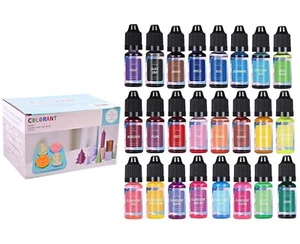 Candle Wax Colour - 24 Colours Liquid Candle Wax Dye for Candle Making - Highly - Picture 1 of 9