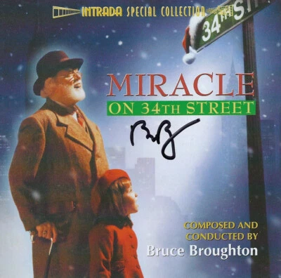 Miracle On 34th Street (1994) Complete Score CD/signed Composer Bruce Broughton - Bild 1 von 2