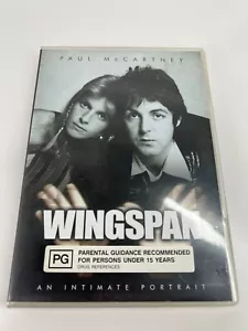 Paul McCartney Wingspan An Intimate Portrait DVD Región 4 Raras Alas The Beatles - Imagen 1 de 9