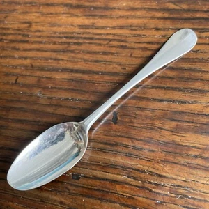 Georgian Sterling Silver Scroll-back spoon, Wallis? London c.1765 - Picture 1 of 4