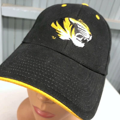 Gorra de béisbol ajustable de la NCAA Missouri Mizzou Tigers Signatures  Foto 1 de 4