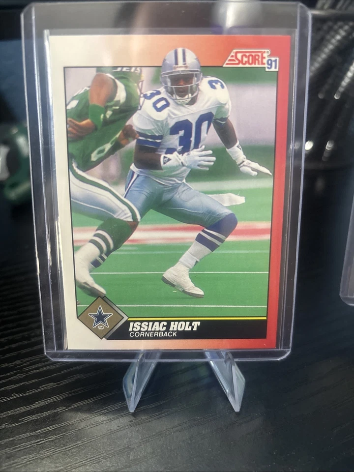 1991 Score - Issiac Holt #117 - Image 1 of 2