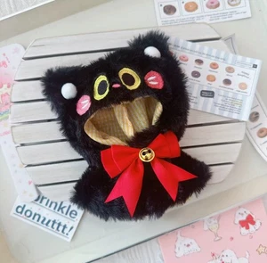Black Cat Halloween Costume for Labubu, Black Cat Cloak,  NO DOLL - Picture 1 of 7