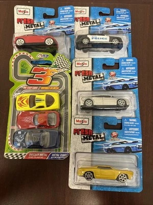 Lot of 7 Total Diecast Cars 4 Maisto 3 Unbranded New Sealed - Image 1 of 3