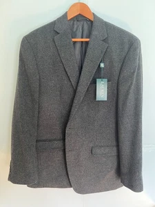 Ralph Lauren wool silk blend blazer mens 44 regular Gray NWT - Picture 1 of 8