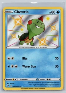 Pokemon Chewtle Holofoil SV028/SV122 Shiny Holo Rare Shining Fates: Shiny Vault - Picture 1 of 2