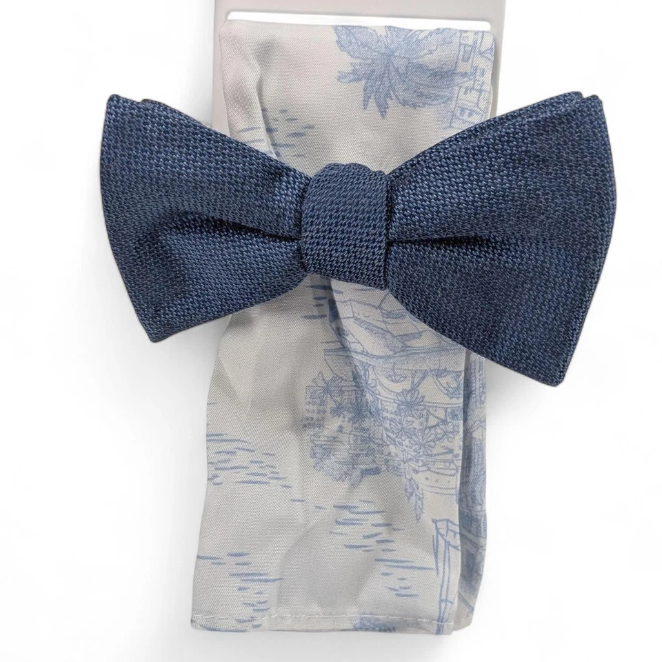 Pajarita de mezclilla cuadrada de bolsillo junto al mar Bar Iii para hombre Foto 1 de 1