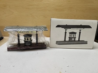 Dept 56 Heritage Village коллекции Victoria станции поезда платформы #5575-1 новый - Изображение 1 из 4