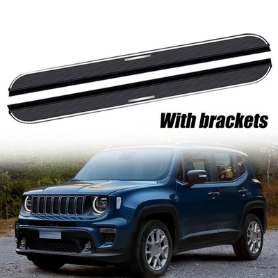 2 piezas estriberas aptas para Jeep Renegade 2015-2026 barras Nerf escalón lateral Foto 1 de 4