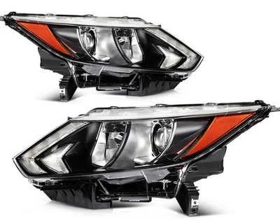 Headlights Assembly LH+RH For 2019-2017 Nissan Rogue Sport LED DRL Headlamp Foto 1 de 4