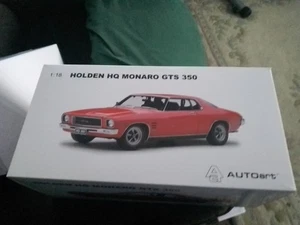 autoart 1/18 Holden HQ GTS 350 Monaro Coupe in Salamanca Red nib - Picture 1 of 9