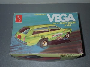 AMT 1971 Chevy Vega Funny Car Model Kit, Mostly Built, Funny Wagon - Picture 1 of 14