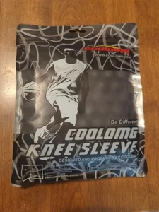 Coolomg 2 Pack Short Sleeve Knee Support Gear Black Size XL Nip - Picture 1 of 8