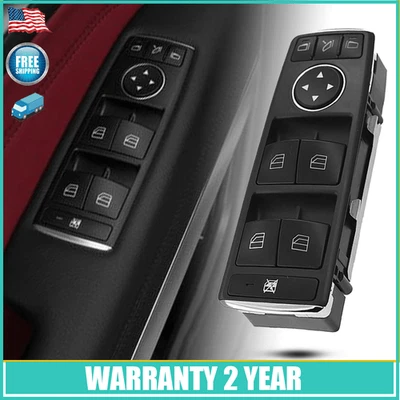 Interruptor principal de ventana eléctrica AMG LH para Mercedes G500 ML550 G63 G65 2013-2015 Foto 1 de 4