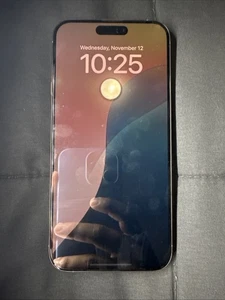 Apple iPhone 15 Pro Max - AT&T ONLY - 6,7" - 256GB - eSIM - TOP - 100% Bat - Bild 1 von 4