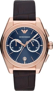 EMPORIO ARMANI Armbanduhr Herren AR11563 Quarz Chronograph 43mm roségold B-WARE - Bild 1 von 4