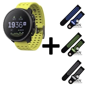Suunto Vertical GPS Watch (LIME) + R&N Strap Edition - Picture 1 of 4