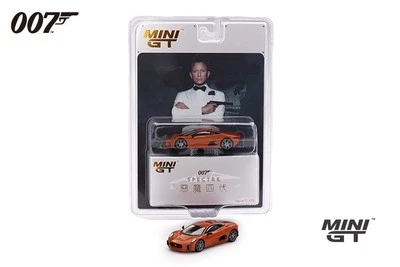 Mini-GT 1:64 JAGUAR C-X75007 JAMES BOND SPECTRE CHINESE BLISTER PACKAGING 2015 - Immagine 1 di 4