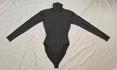 Body Ralph Lauren Collection Púrpura Etiqueta Gris Mujer Nylon Cuello Alto Foto 1 de 4