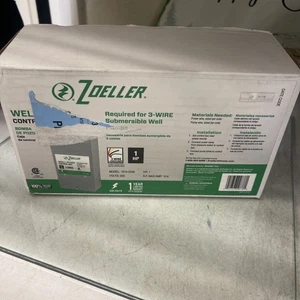 Caja de control de acero Zoeller de 1 HP para bombas de pozo 1010-2338 BOMBAS DE 1 HP para 3 cables - Imagen 1 de 5