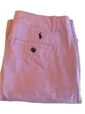 Pantalones chinos Polo Ralph Lauren rosa para niños talla 18 bolsillos de pierna recta algodón Foto 1 de 4