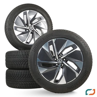 Original VW ID.4 ID.5 Winterkompletträder Winterreifen Hamar 19 Zoll 11A601025M  - Bild 1 von 4