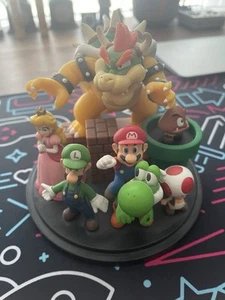 2010 Exclusive Club Nintendo Platinum Award 7 Super Mario Characters Figure - Picture 1 of 4