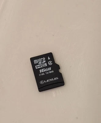  LEXUS NAVIGATION SYSTEM MICRO SD NAVIGATION CARD MAP 86271-78011 0910 OEM - Image 1 of 2