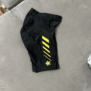 Descente Padded Cycling Bike Compression Shorts Black Sz Large - Picture 1 of 7