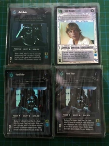Star Wars CCG Reflections I (1) & II (2) URF's Foil Drop Down Sale Near-Mint - Picture 1 of 5