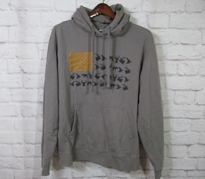 Columbia Hoodie Men's Large Gray hunting theme - Picture 1 of 9