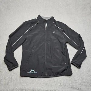 New Balance No Boundaries Women’s Running Jacket black L Fleet Feet New - Picture 1 of 14