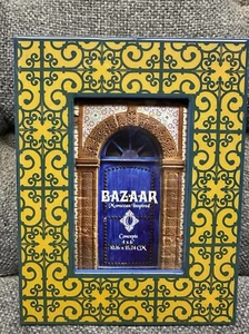 Marco de mesa azul de inspiración marroquí (4X6) - Imagen 1 de 1