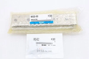 SMC Genuine NEW MXQ12-100AS Precision Pneumatic FastShipping CYL-TAB-N-1050=1B24 - Picture 1 of 15