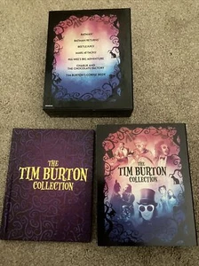 The Tim Burton Collection Blu-Ray Disc Set 8 Movies Region Free - Picture 1 of 4