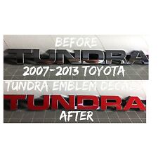FITS Toyota Tundra 07 08 09 10 11 12 13 SR5 4x4 Emblem Overlay Decals