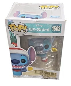Funko Pop! Vinyl: Disney - Stitch with Hat #1503-Damaged Box - Picture 1 of 5