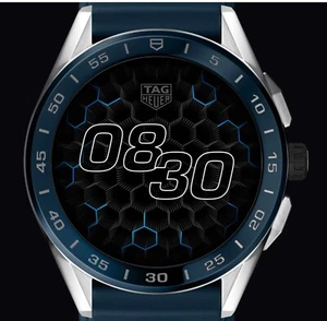 Orologio Uomo TAG Heuer Connected - SBG8A11.BT6220 - Set Completo. Cinghie Extra - Foto 1 di 9