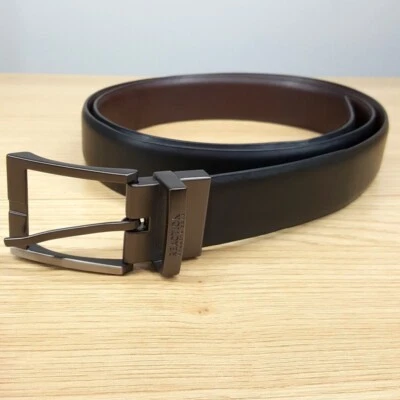 Cinturón reversible Kenneth Cole Reaction XL 42 44 negro marrón para hombre Foto 1 de 4