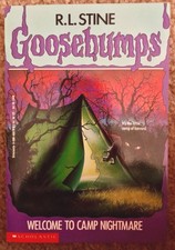 Goosebumps: Welcome to Camp Nightmare No. 9 by R. L. Stine (1993, Paperback)