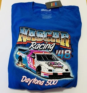 Mens 3XL Nascar Racing Daytona 500 Shirt New Blue - Picture 1 of 6